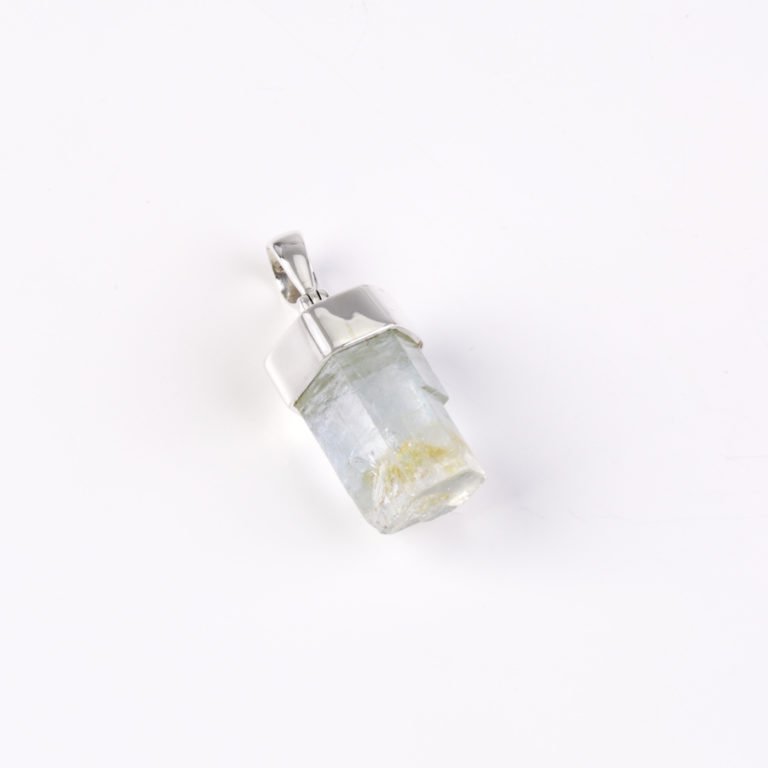 AH-ST-028 | Pendant with aquamarine made of 925 silver