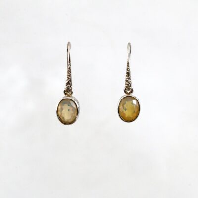 Ohrhänger Silber mit Opal