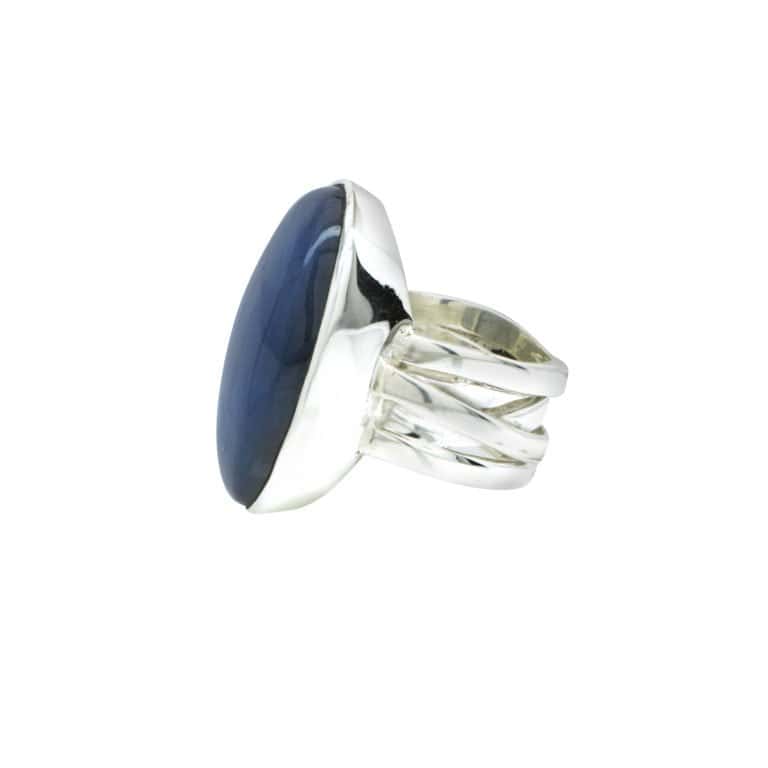 R-ST-055 | Ring mit Labradorit aus 925 Silber – Bild 2
