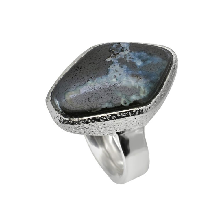R-ST-067 | Ring mit Boulderopal aus 925 Silber