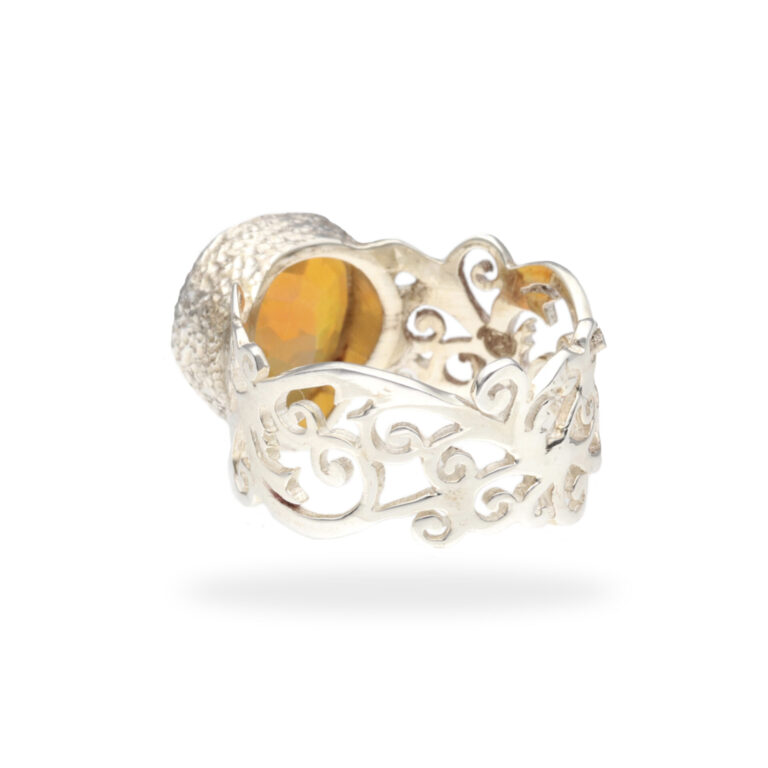 R-ST-100 | Ring mit Opal aus 925 Silber – Bild 4