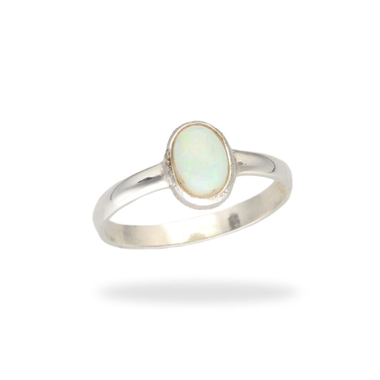 R-ST-121 | Ring mit Opal aus 925 Silber