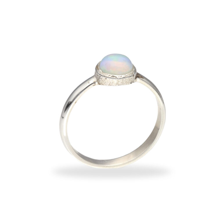 R-ST-124 | 925 silver opal ring - Image 4