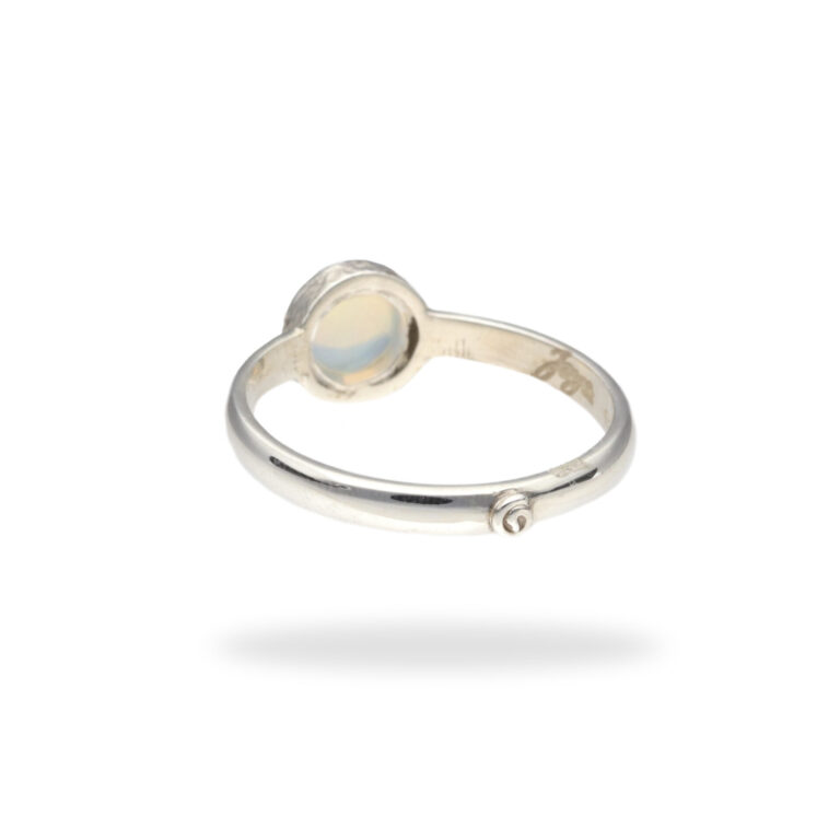 R-ST-124 | 925 silver opal ring - Image 2