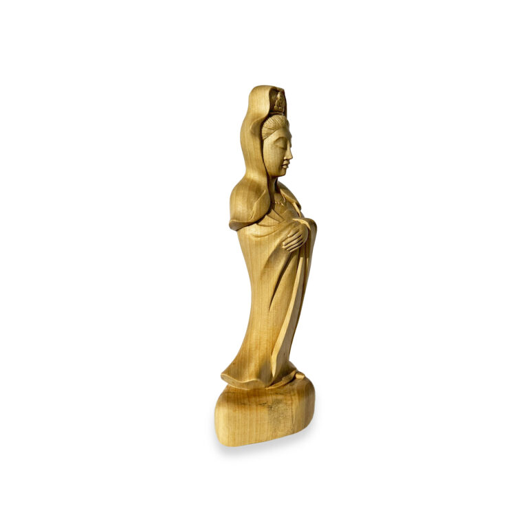 Guan Yin aus Krokodilholz – Bild 3