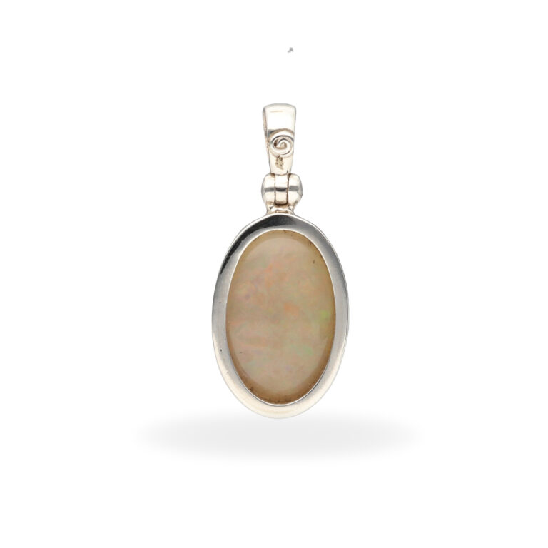 AH-ST-139 | Pendant with opal made of 925 silver - Image 4