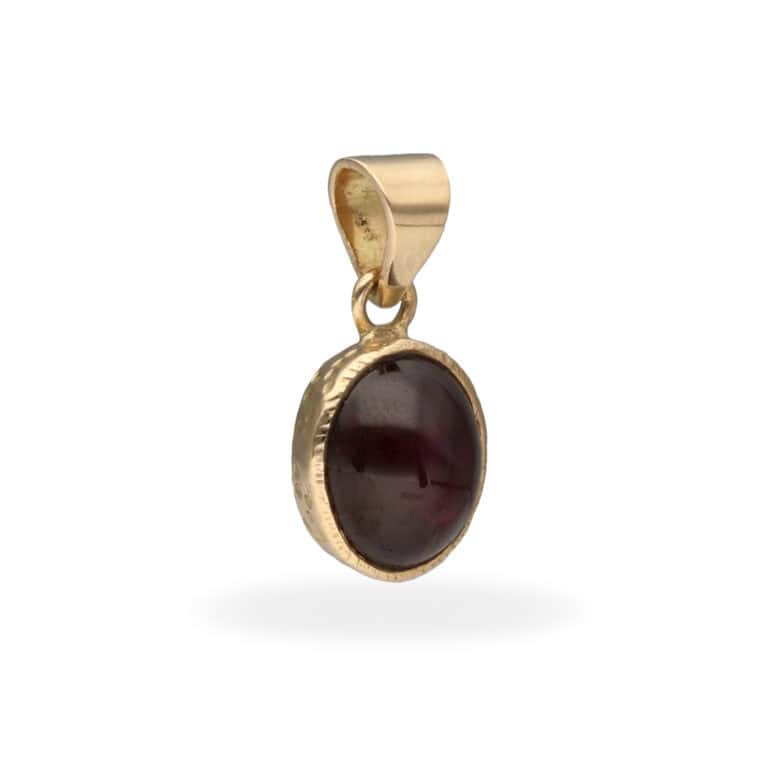 Anhänger mit Sternrubin aus 750 Gold