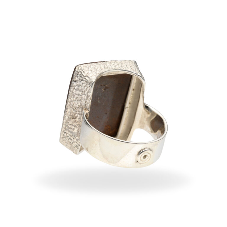 R-ST-147 | Ring with boulder opal made of 925 silver - Image 3